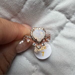 Bomb Party Hearts on Fire Ring